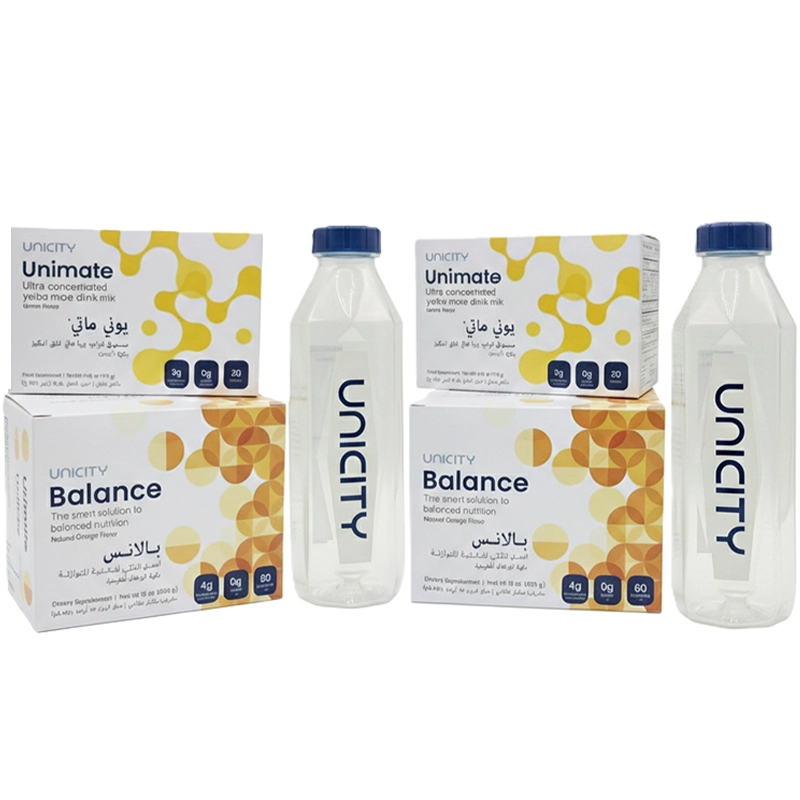 باقة فيل جريت المزدوجة 60 يوم من يونيسيتي - 2 يوني ماتي (ليمون) و 2 بالانس مع زجاجتين